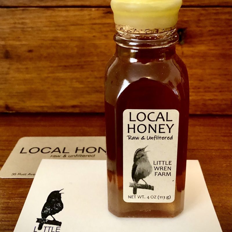 Little Wren Farm Raw Honey in Muth Jar