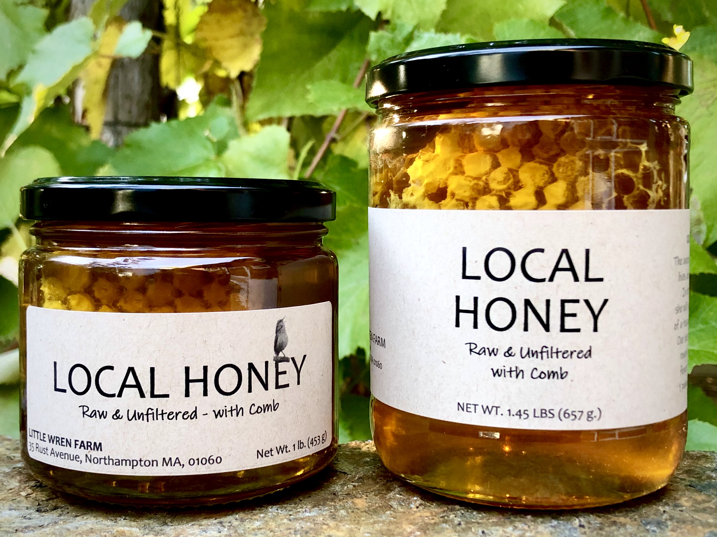Little Wren Farm Chunk Honey