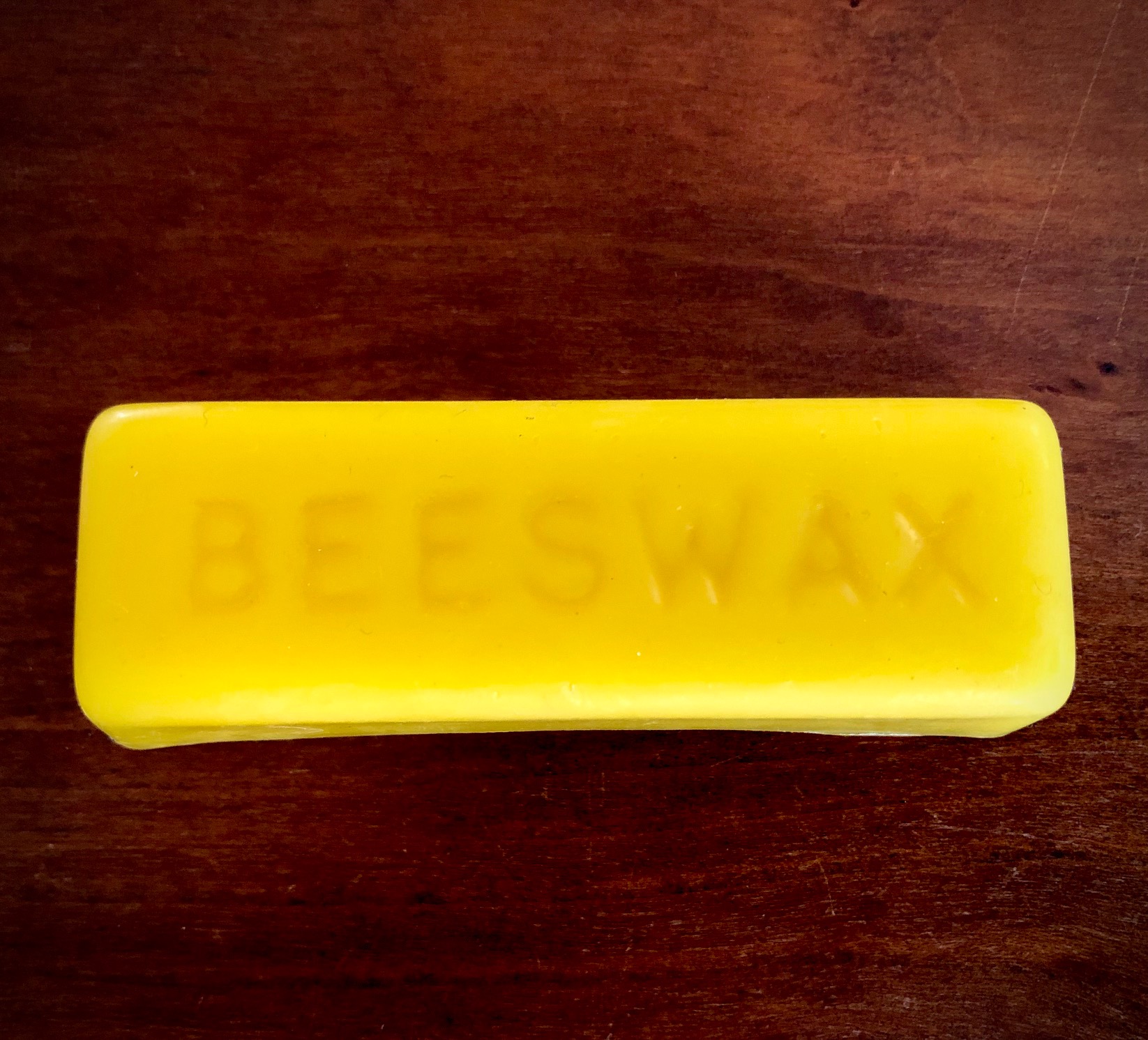 Beeswax Bar, Filtered (100% Pure) 1 oz.